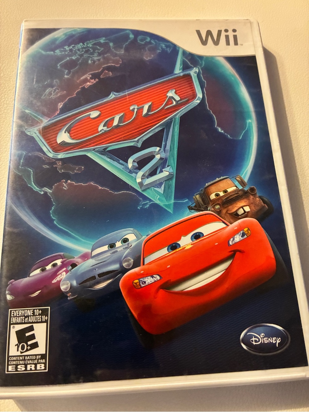 Cars 2 (Nintendo Wii) Very Good Condition, Complete, Disney Game